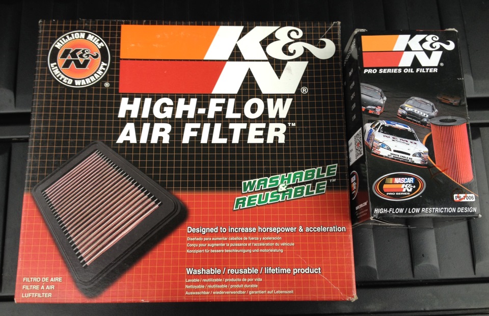 Installing k&n air filter