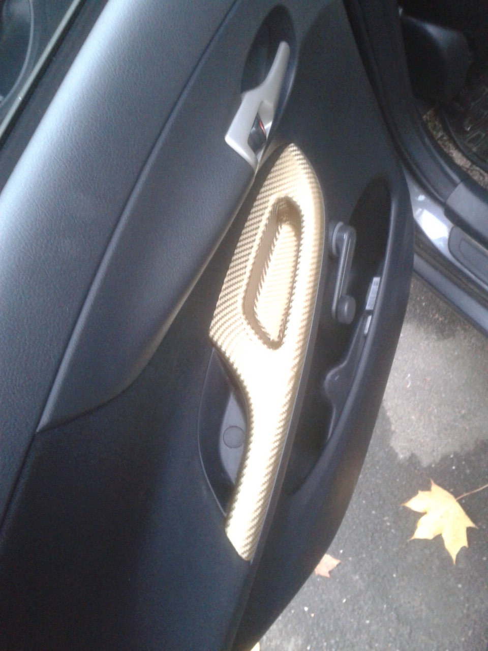 Золотой карбон 3d — Toyota Corolla (140/150), 1,6 л, 2008 года ...