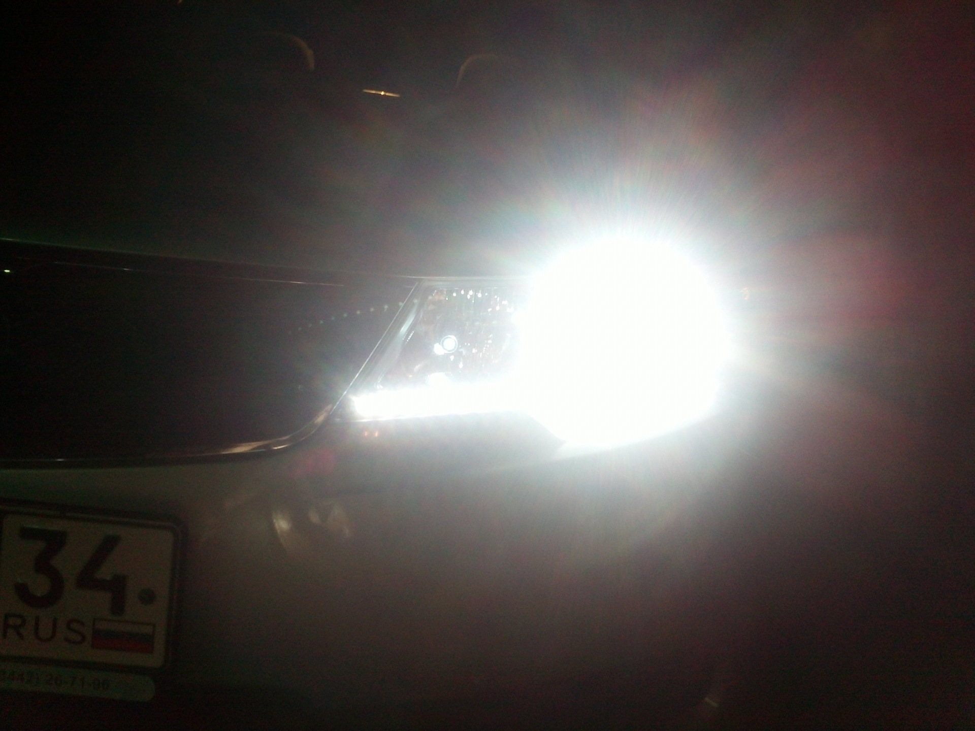 Ксенон J-Power 5000к в ближний и дальний свет! — KIA Cerato (2G), 1,6 л ...