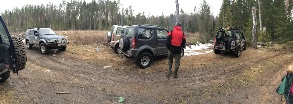 минилагерь — Suzuki Jimny (1G)