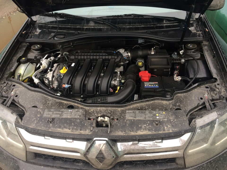 •2• Уплотнитель — Renault Duster (1G), 2 л, 2015 года | аксессуары | DRIVE2