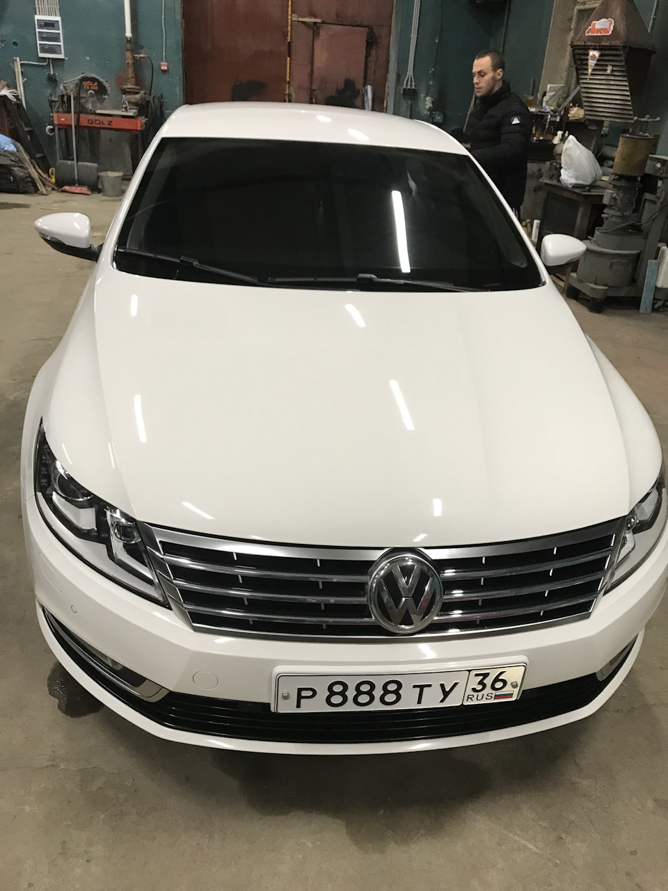 3. Жидкое стекло — Volkswagen Passat CC, 1,8 л, 2014 года | кузовной ремонт  | DRIVE2