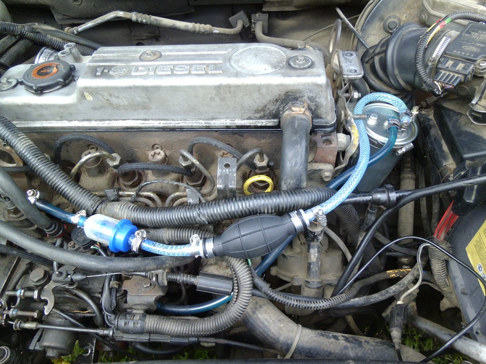 Опять воздух в топливной системе. — Ford Mondeo I, 1,8 л, 1995 года ...