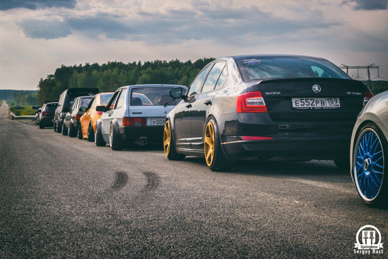 Машина никак. Stance meet.