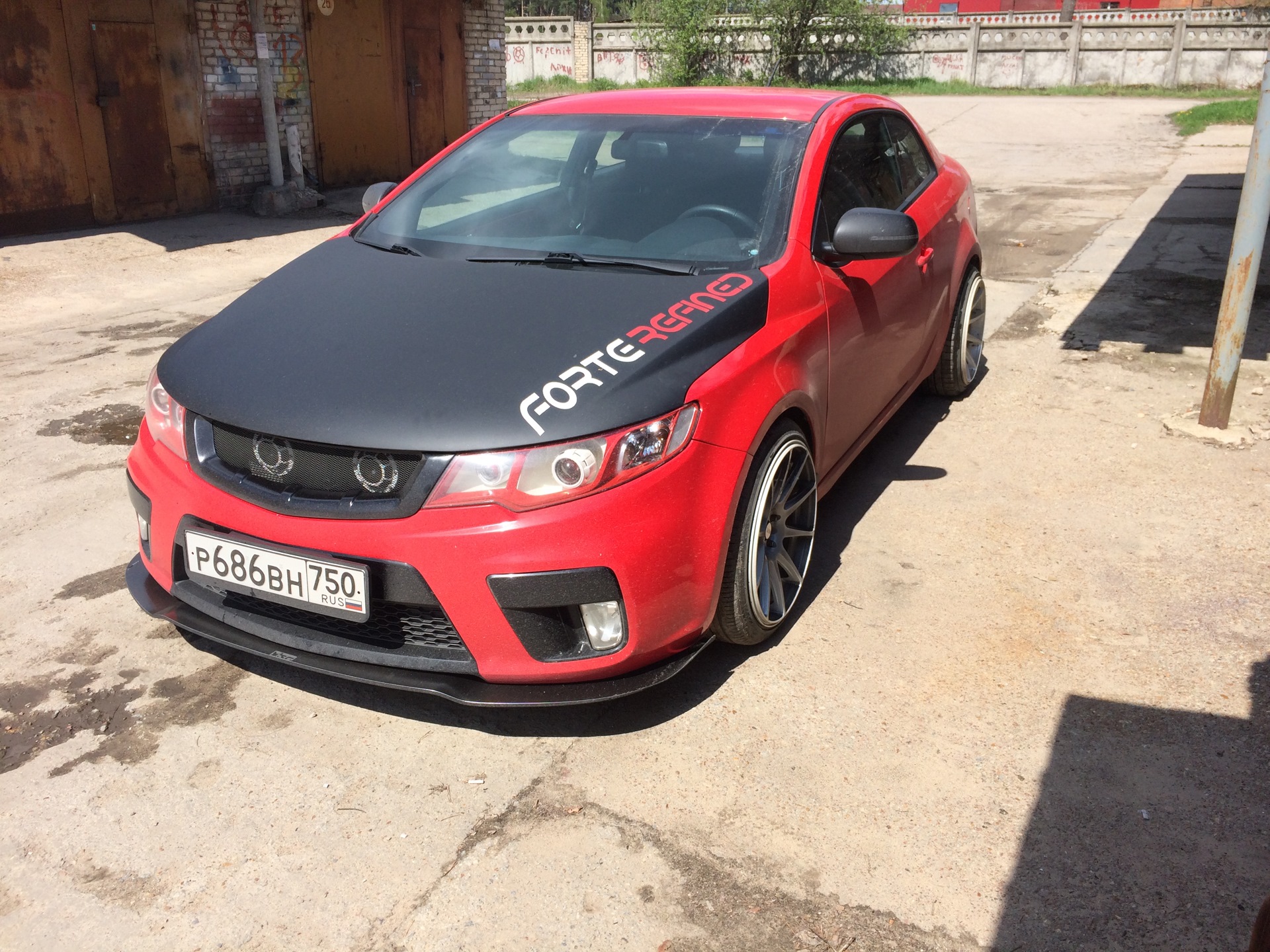 Kia Cerato Koup Tuning White