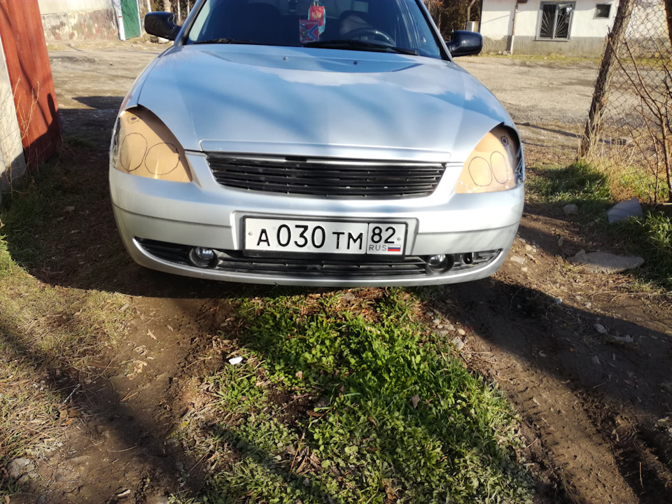 Фары стокр — Lada Приора седан, 1,6 л, 2008 года | электроника | DRIVE2