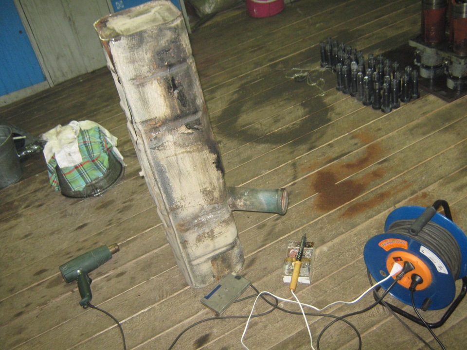 пайка баков или как можно замучить паяльник :-) — УАЗ 469, 2,5 л, 1975 ...