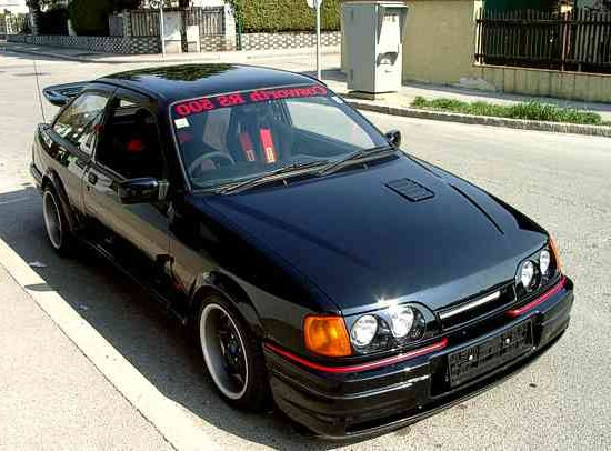 Форд сиерра тюнинг фото Внимание Сиерроводам решетка RS mk1 и фары Moretto mk2 - Ford Sierra, 2 л, 1990 