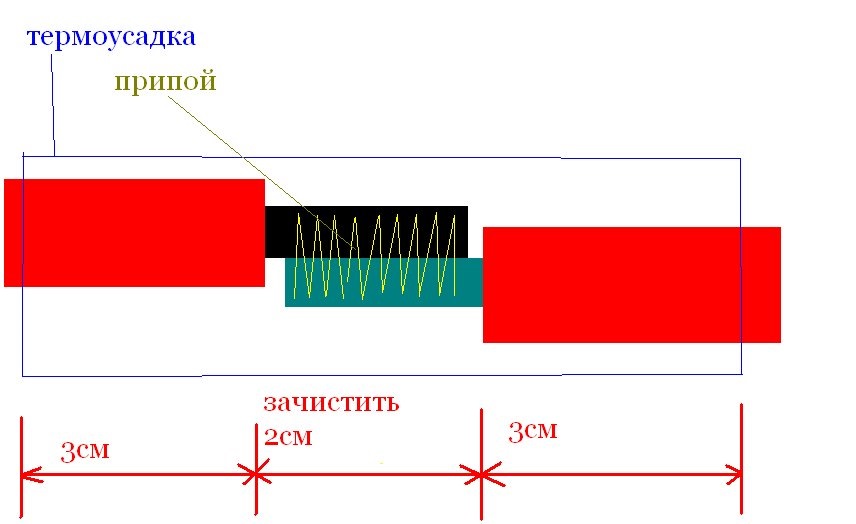 Индикатор обрыва предохранителя схема