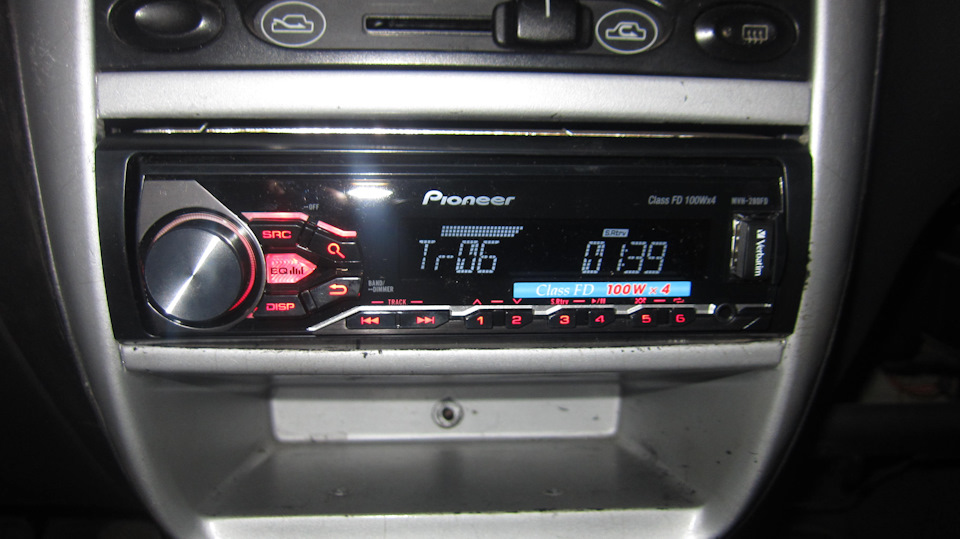 Поменял баян в своем авто.2.(Пионер MVH 280FD). — Daewoo Matiz (M100 ...