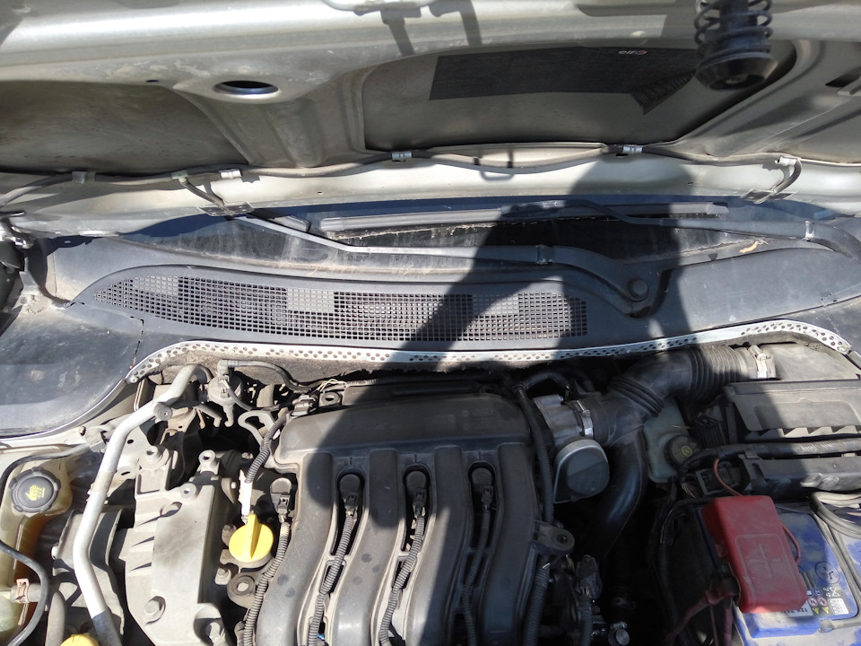 Что такое Жабо и как с ним бороться. — Renault Megane II, 1,6 л, 2008 ...