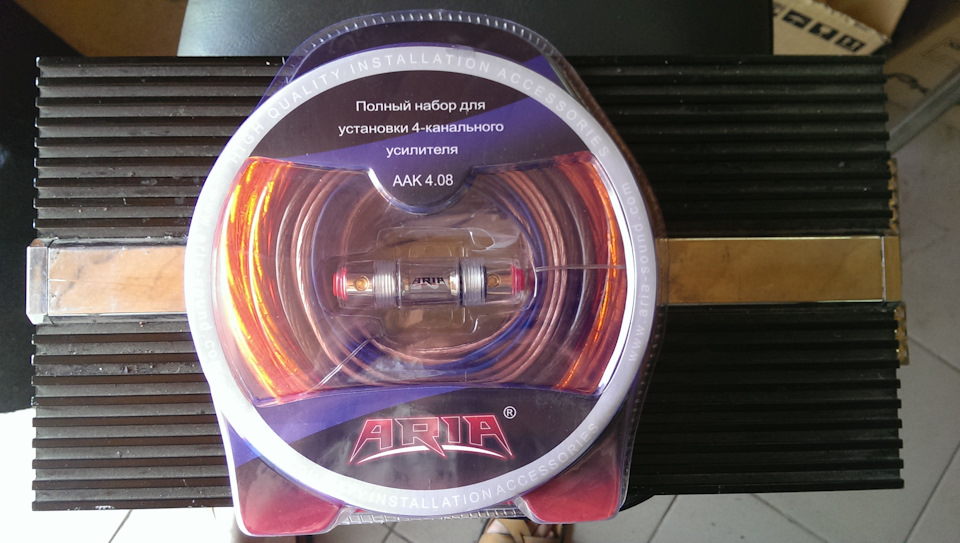 Подключение сабвуфера и усилителя к штатному уголовному устройству ...