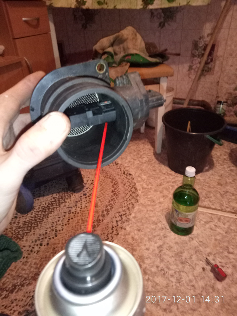 Принцип работы пленочного ДМРВ