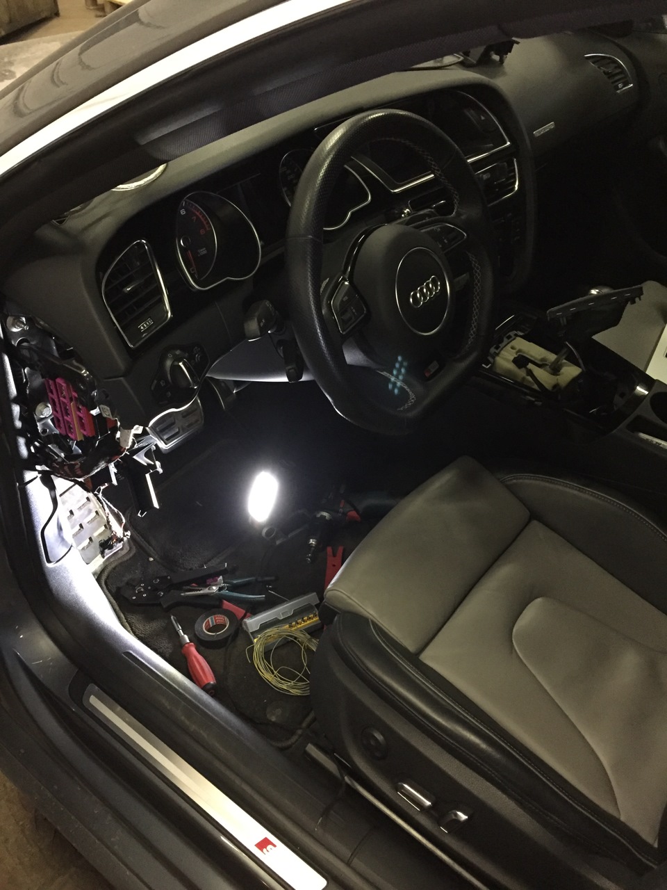 Круиз-контроль, Drive Select — Audi A5 Sportback (1G), 2 л, 2012 года ...