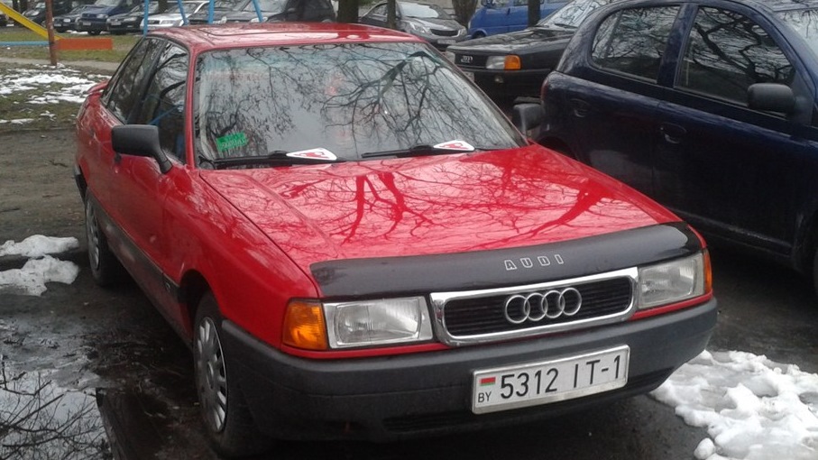 низкий хх, моновпрыск монотроник — Audi 80 (B3), 1,8 л, 1990 года ...