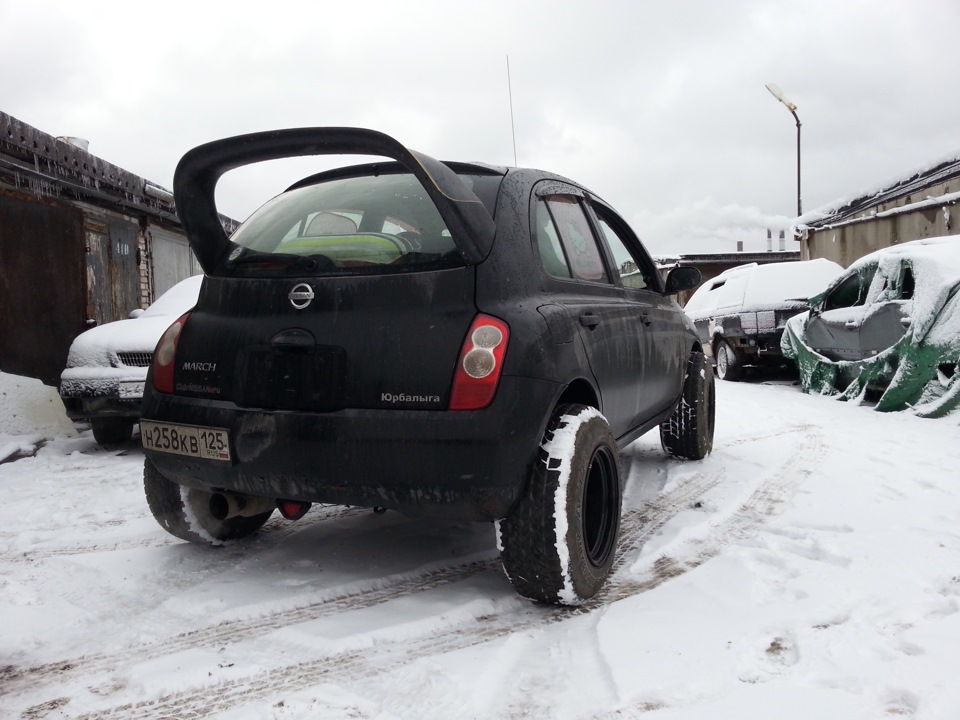 Ниссан марч не едет в горку