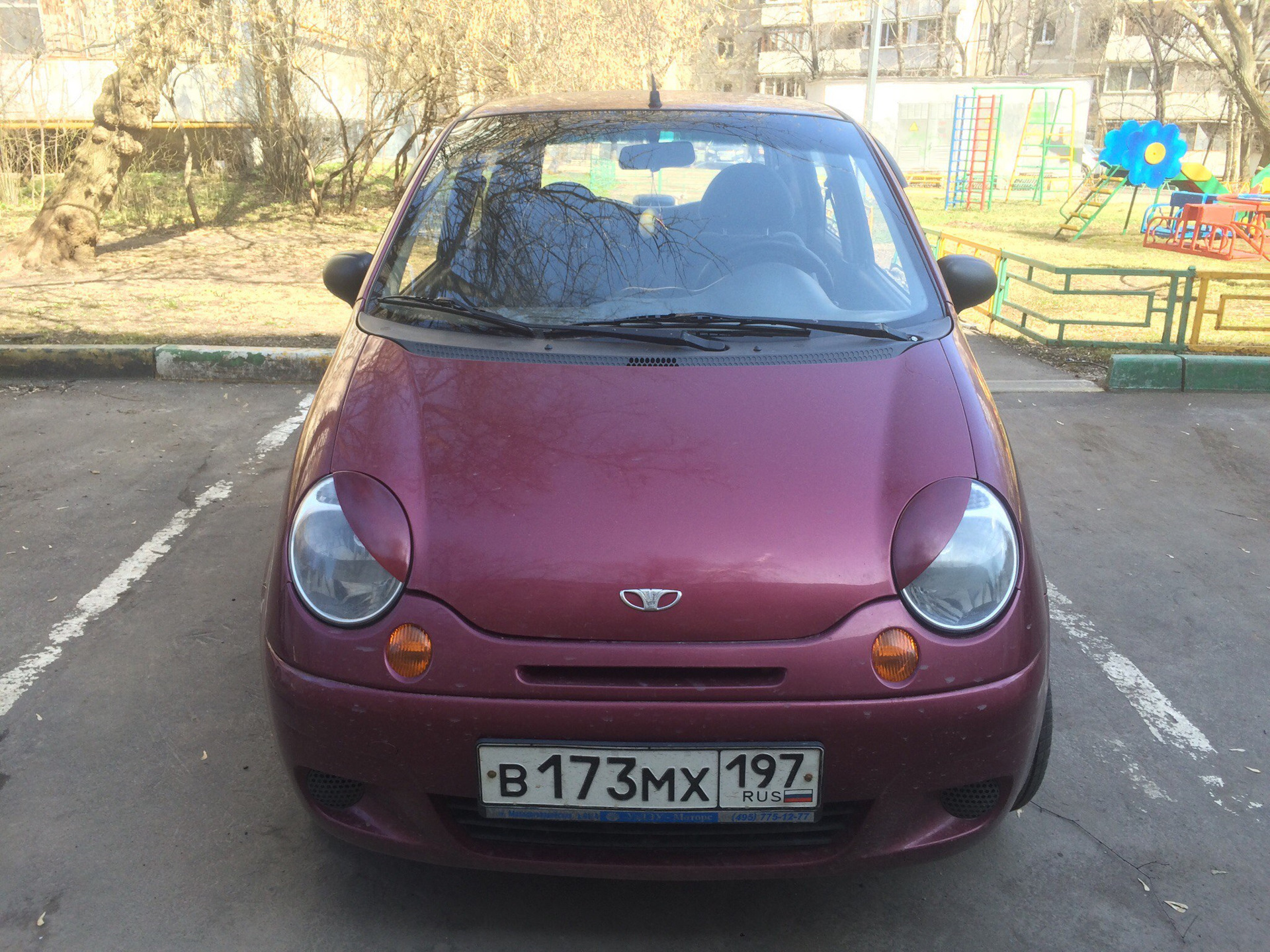 Накладки на фары — Daewoo Matiz (M100, M150), 0,8 л, 2011 года | стайлинг |  DRIVE2