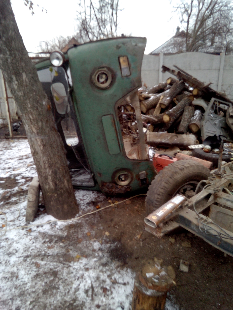 Начало. полная разборка — УАЗ 3303, 2,5 л, 1985 года | кузовной ремонт ...