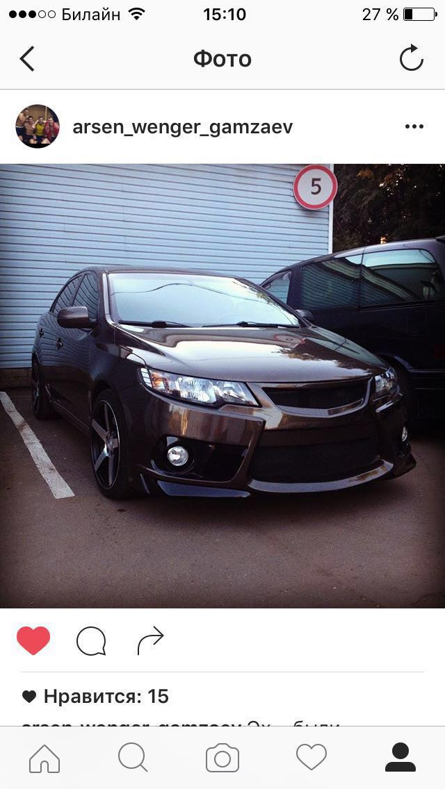 Подвеска. Колеса 18 радиус — KIA Cerato (2G), 2013 года | поломка | DRIVE2