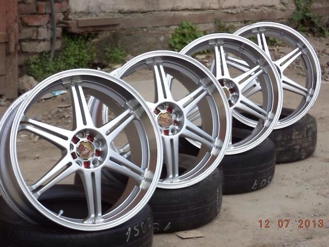 Диски с полкой на лето — Subaru Legacy B4 (BE), 2 л, 1999 года ...