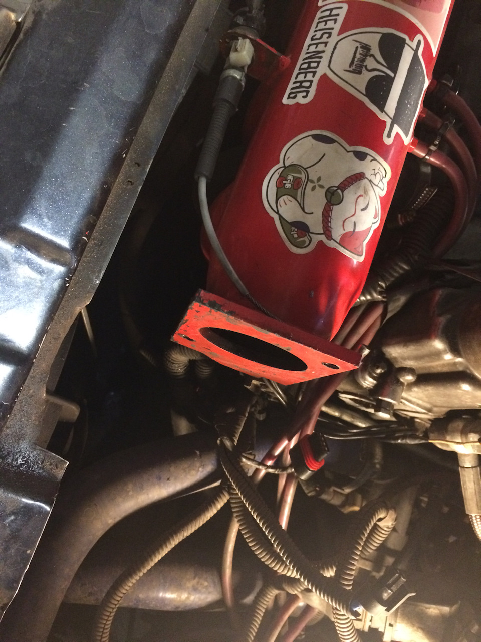 Чистка дроссельной заслонки — Lada 21124, 1,6 л, 2007 года | своими ...