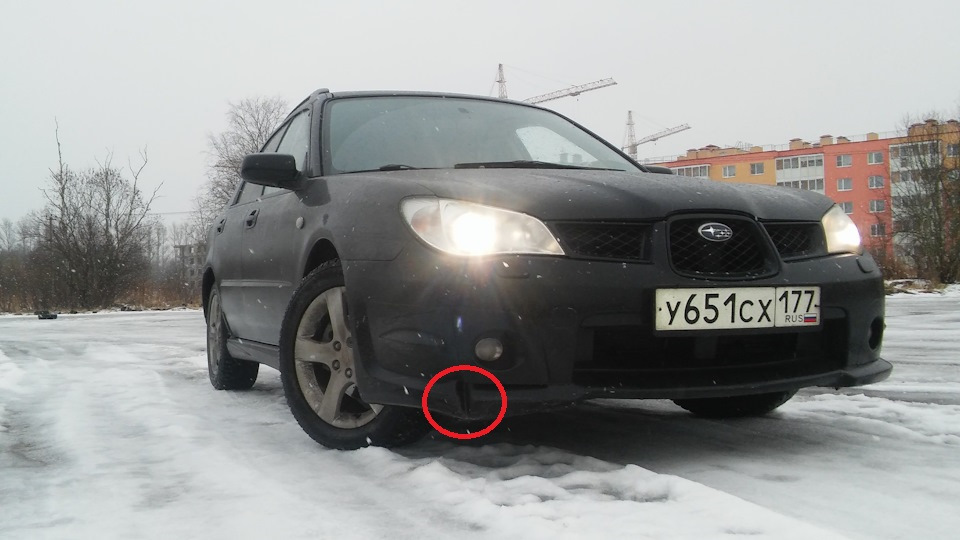 Выпрямление небольшой вмятины на бампере своими силами. — Subaru ...