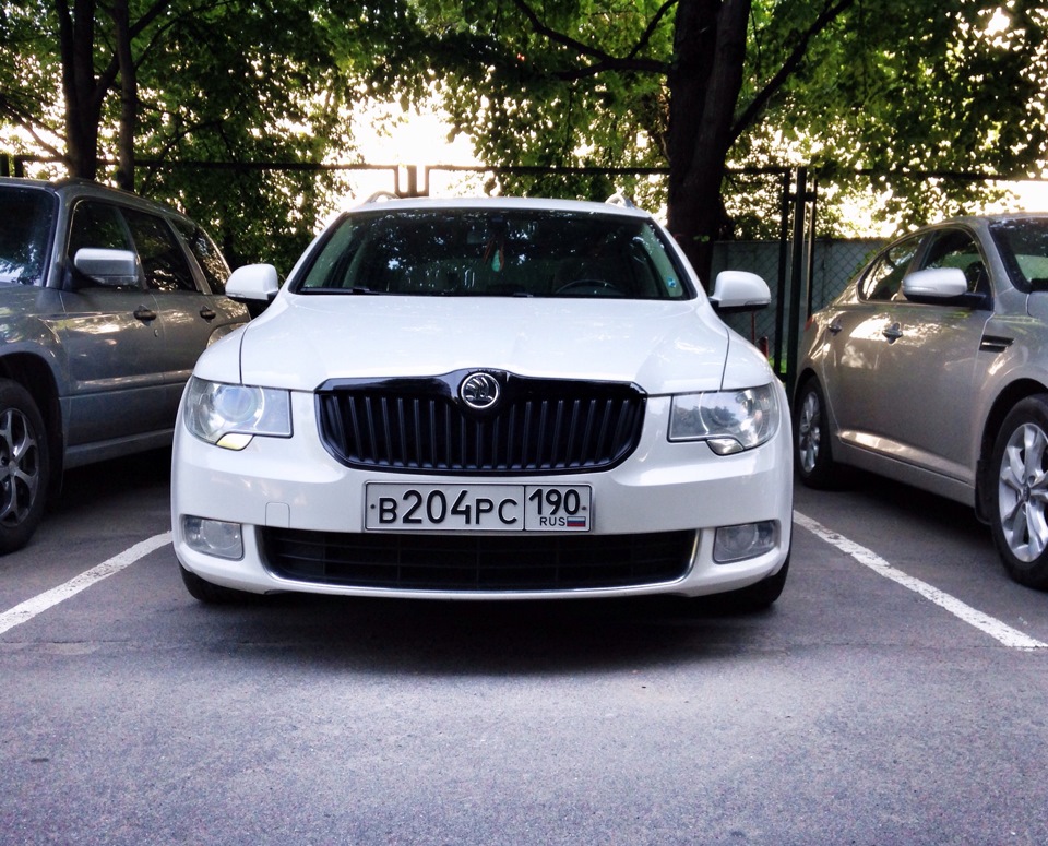 Фото в бортжурнале Skoda Superb Combi (Mk2)