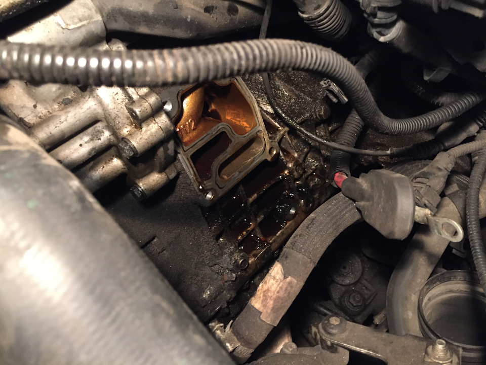 Прокладка масляного стакана — BMW 5 series (E39), 2,5 л, 2000 года ...