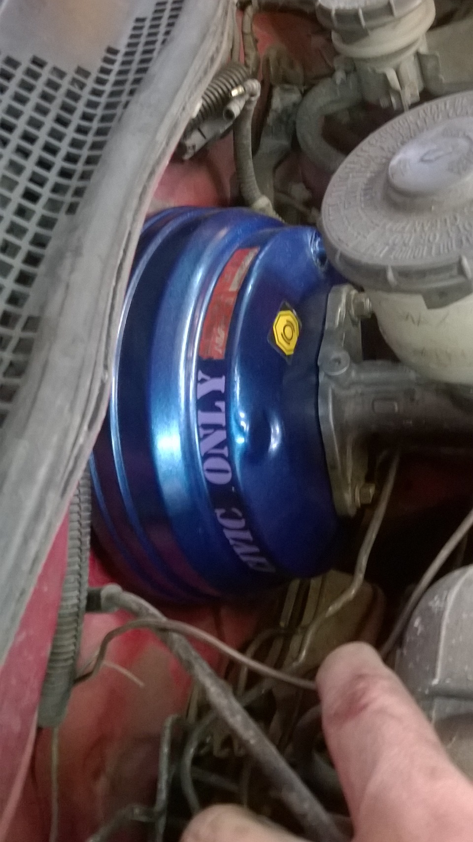 замена тормозного вакуума — Honda Civic Hatchback (5G), 1,6 л, 1993 ...