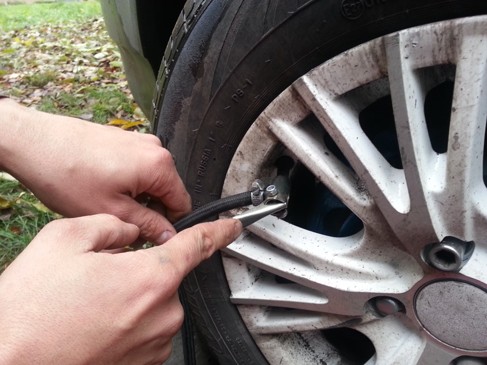 Накачка колес — Nissan AD (Y11), 1,5 л, 1999 года | шины | DRIVE2