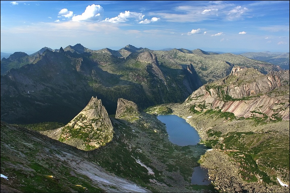 Западный Саян пик Звёздный