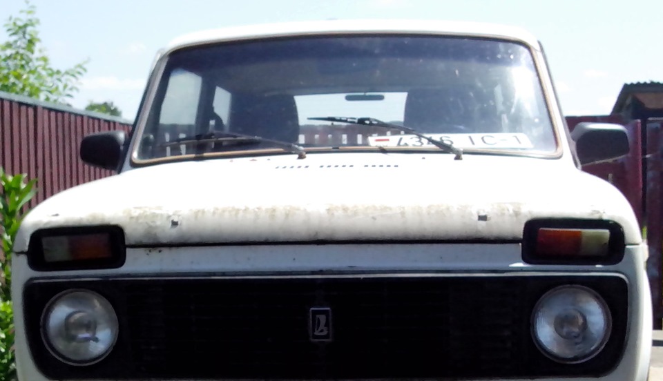 Окраска капота и морды. — Lada 21218 Фора, 1,7 л, 2000 года | своими ...
