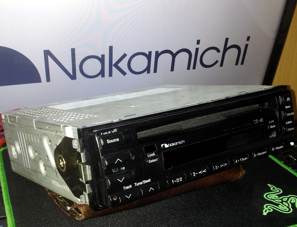 Nakamichi CD-40z CDプレーヤー　動作品 Nakamichi CD-40z