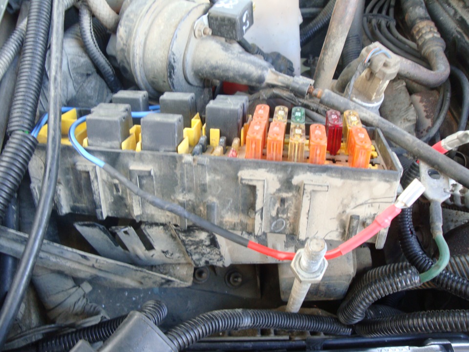 Подключение электровентилятора — Jeep Grand Cherokee (ZJ), 5,2 л, 1997 ...