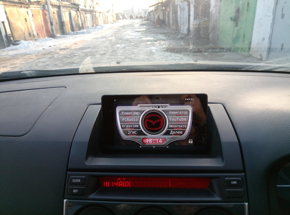 Установка планшета в автомобиль. Часть 2. (CarPC ver. 1.0) — Mazda ...