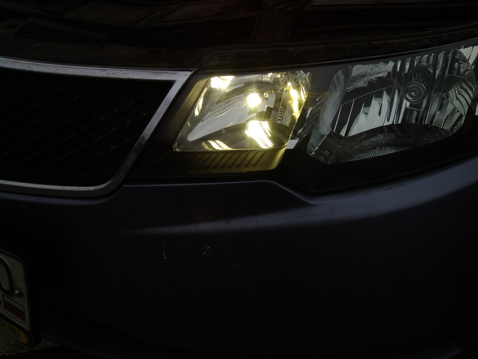 Замена ламп освещения салона, багажника и габаритов. — KIA Cerato (2G ...