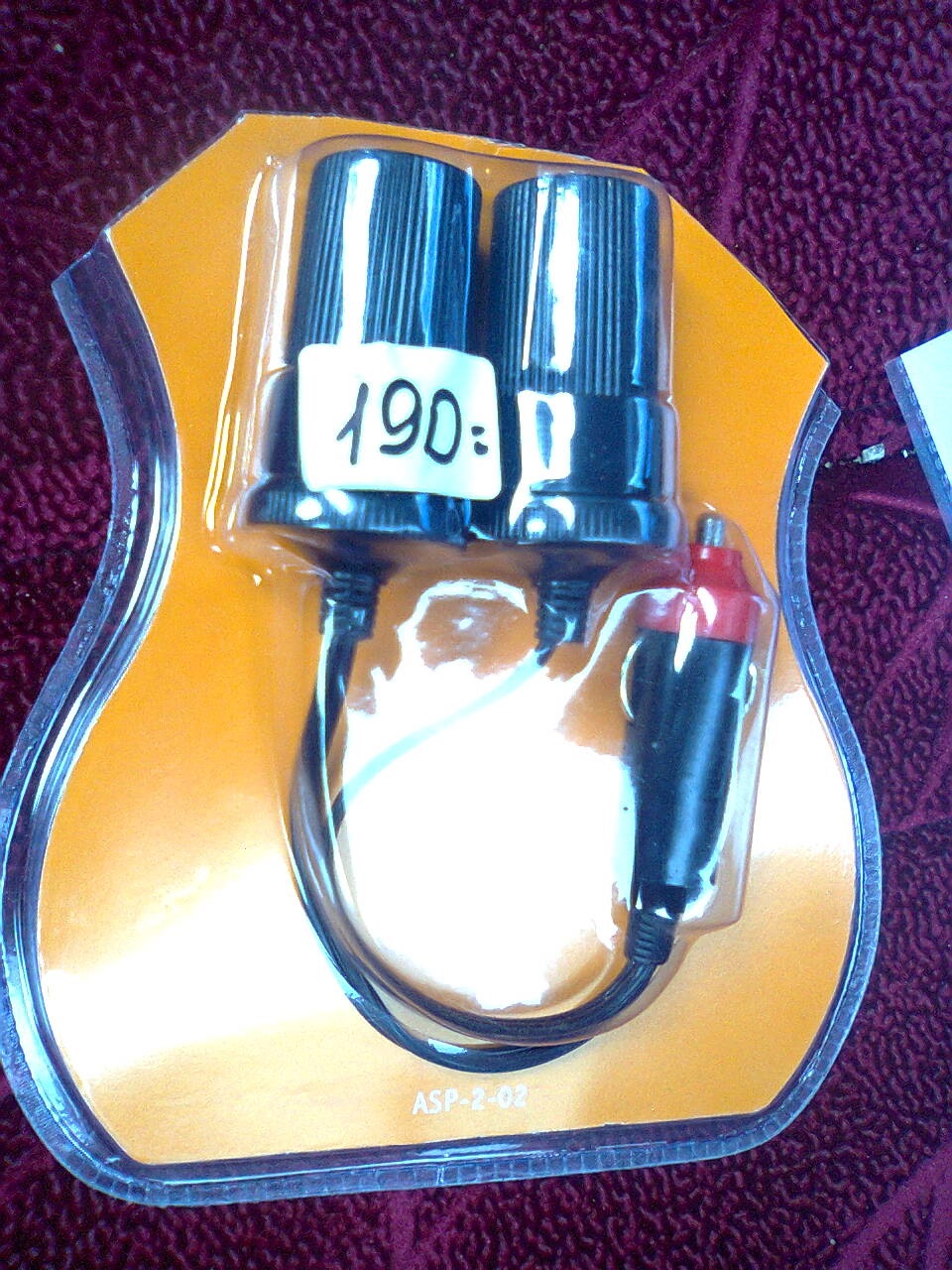 Питание видеорегистратора от плафона освещения салона — KIA Spectra, 1 ...