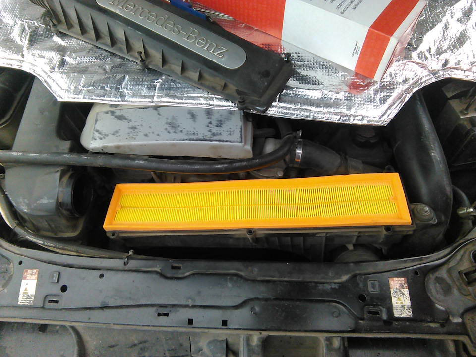 Ремонт рециркуляционного насоса — Mercedes-Benz C-Class (W203), 2 л ...