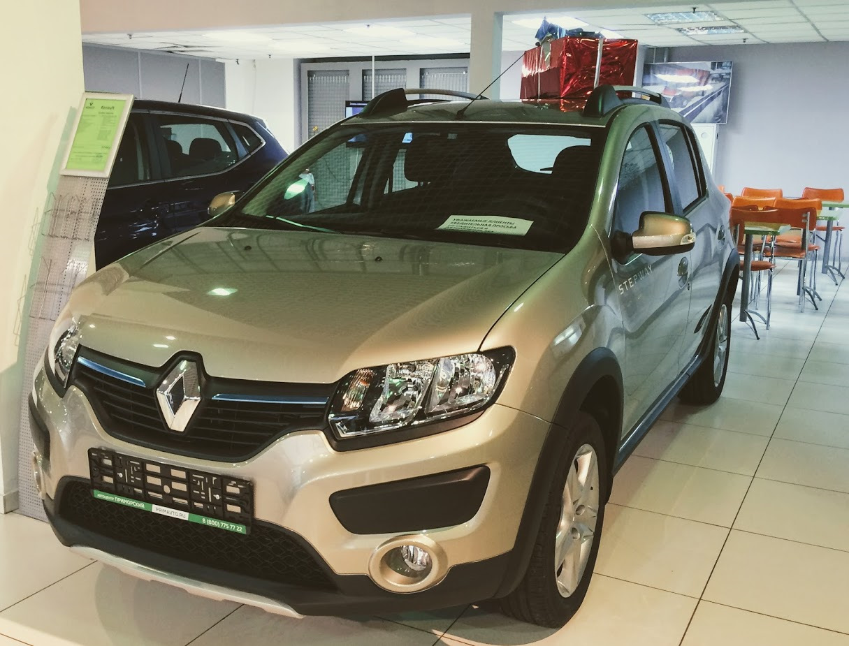 LOGAN… или … SANDERO ! ))) — Renault Sandero Stepway (2G), 1,6 л, 2016 года  | покупка машины | DRIVE2