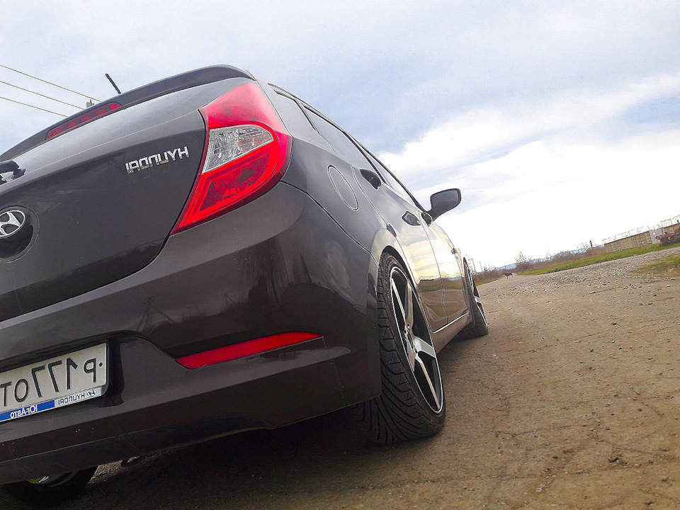 Замена колес#воссенны#солярис#17#настиле# — Hyundai Solaris Hatchback ...