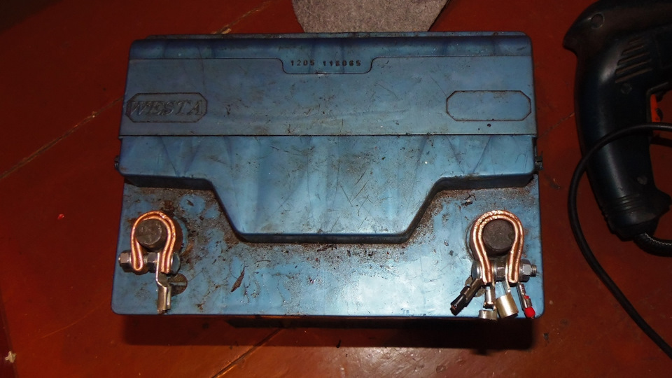 Самодельные медные клеммы — LADA 2115, 1,5 л., 2005 года | электроника ...