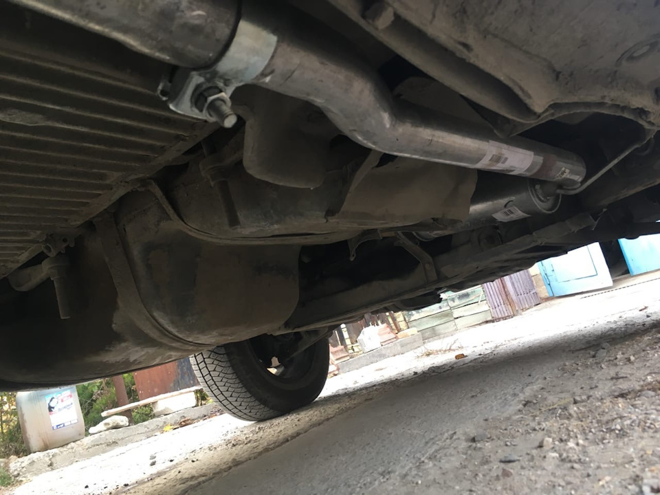 Выхлопная — Volkswagen Transporter T4, 1,9 л, 1998 года | своими руками ...