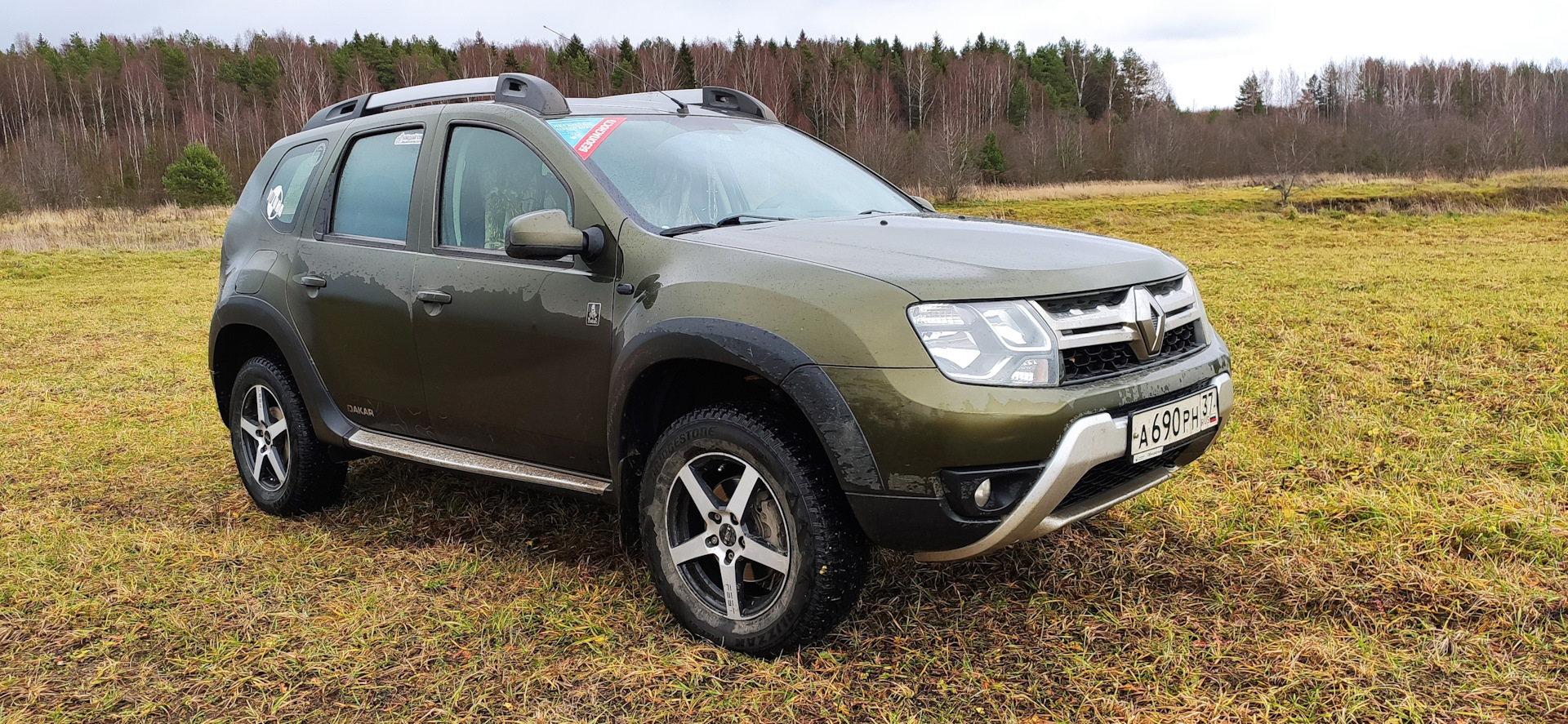 Новые литые зимние диски и небольшой отчетик о старых — Renault Duster  (1G), 1,6 л, 2016 года | колёсные диски | DRIVE2