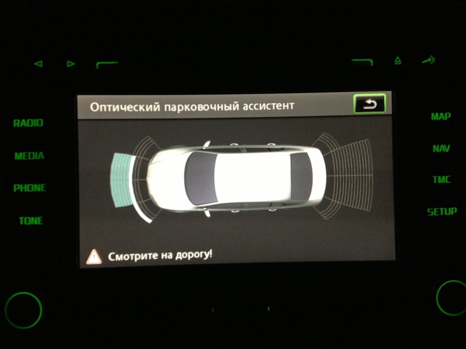Парктроники — Skoda Superb Mk2, 1,8 л, 2013 года | аксессуары | DRIVE2