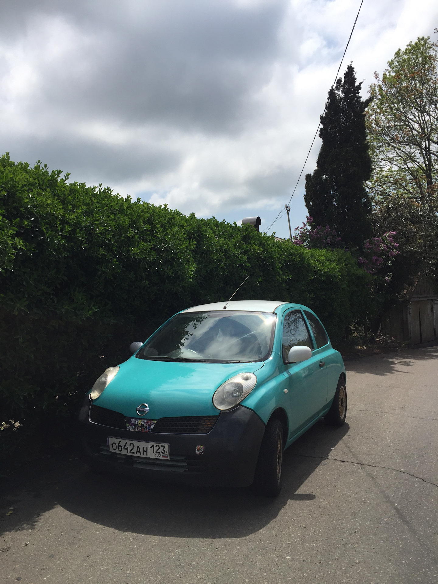 Прогорела прокладка ГБЦ — Nissan March (K12), 1 л., 2003 года | поломка ...