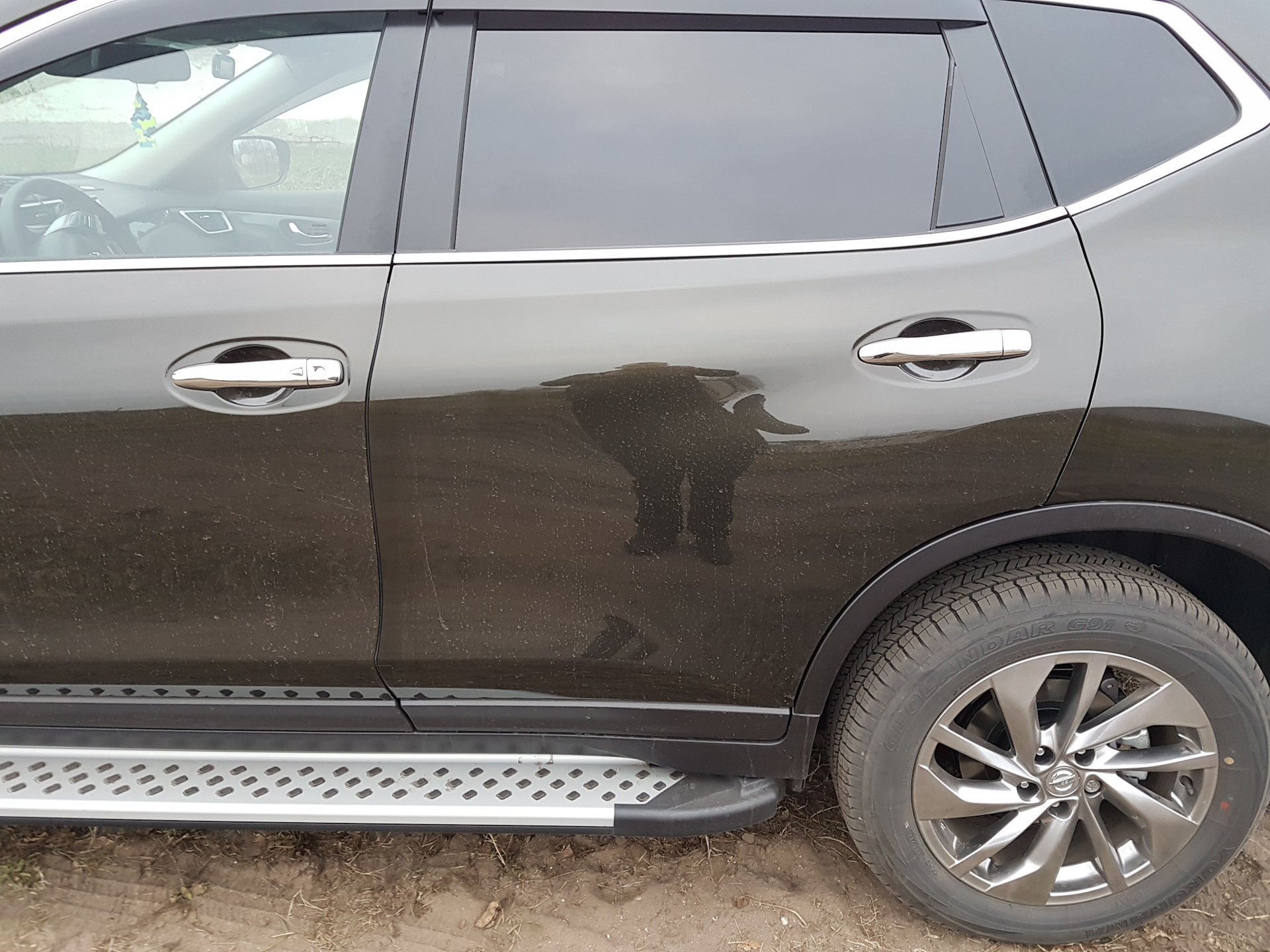 Вертикальный уплотнитель дверей РКИ-19 — Nissan X-Trail III (t32), 2 л ...