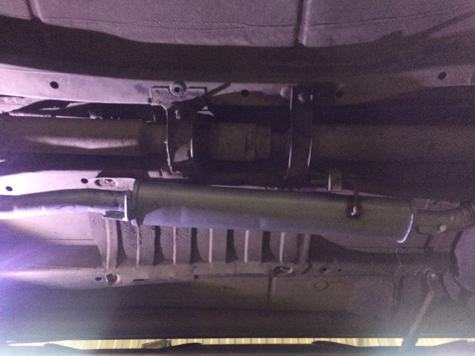 замена резонатора на приоровский) — Nissan Murano I, 3,5 л, 2003 года ...