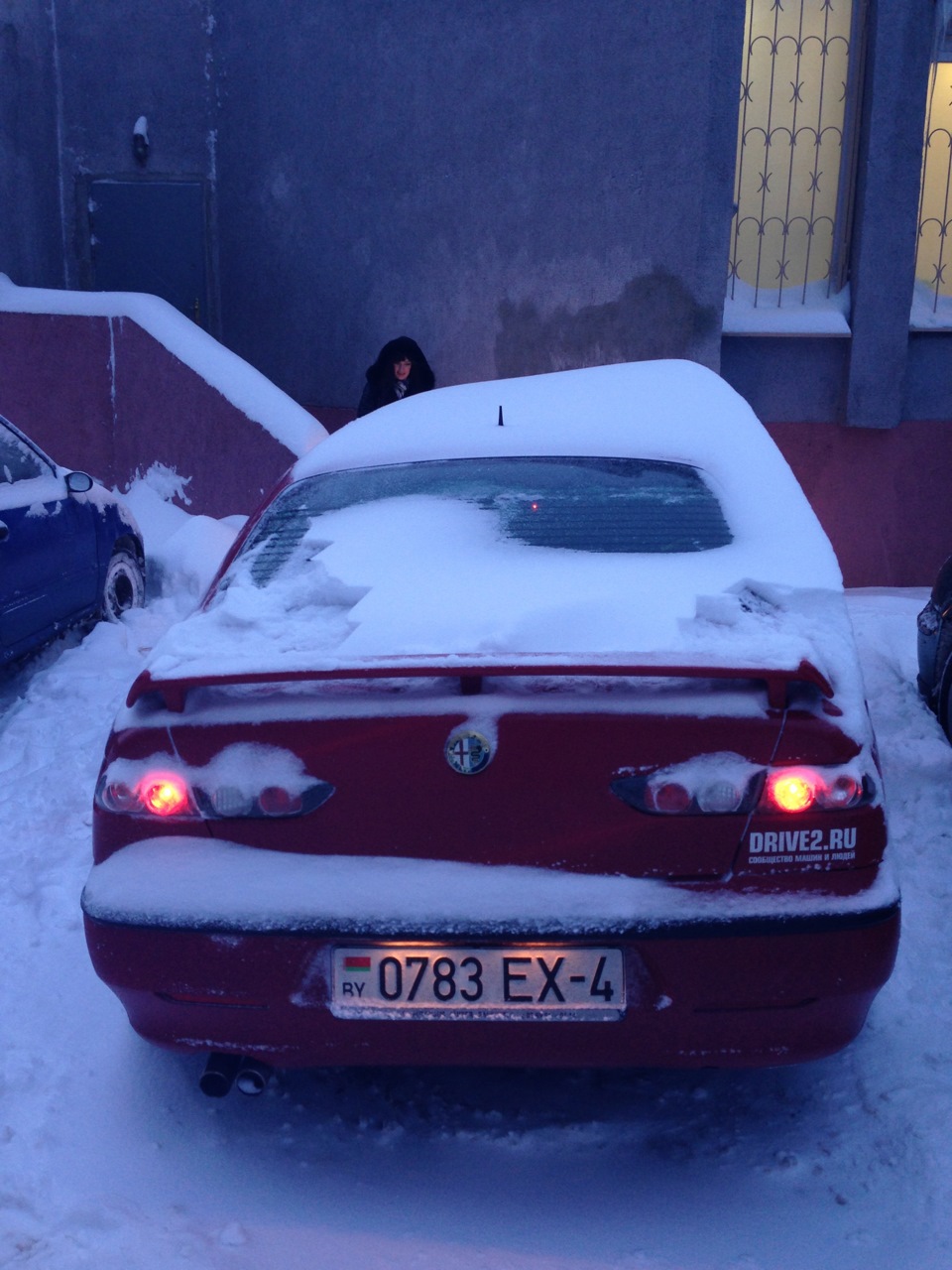 Один раз забыл поставить на паркинг — Alfa Romeo 156, 1,6 л, 2000 года |  фотография | DRIVE2