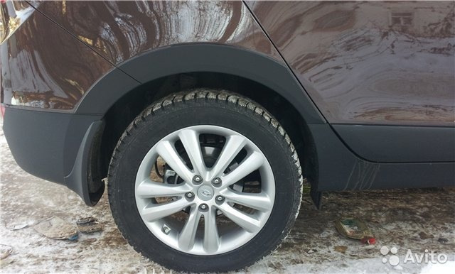 Защита арок на хендай ix35