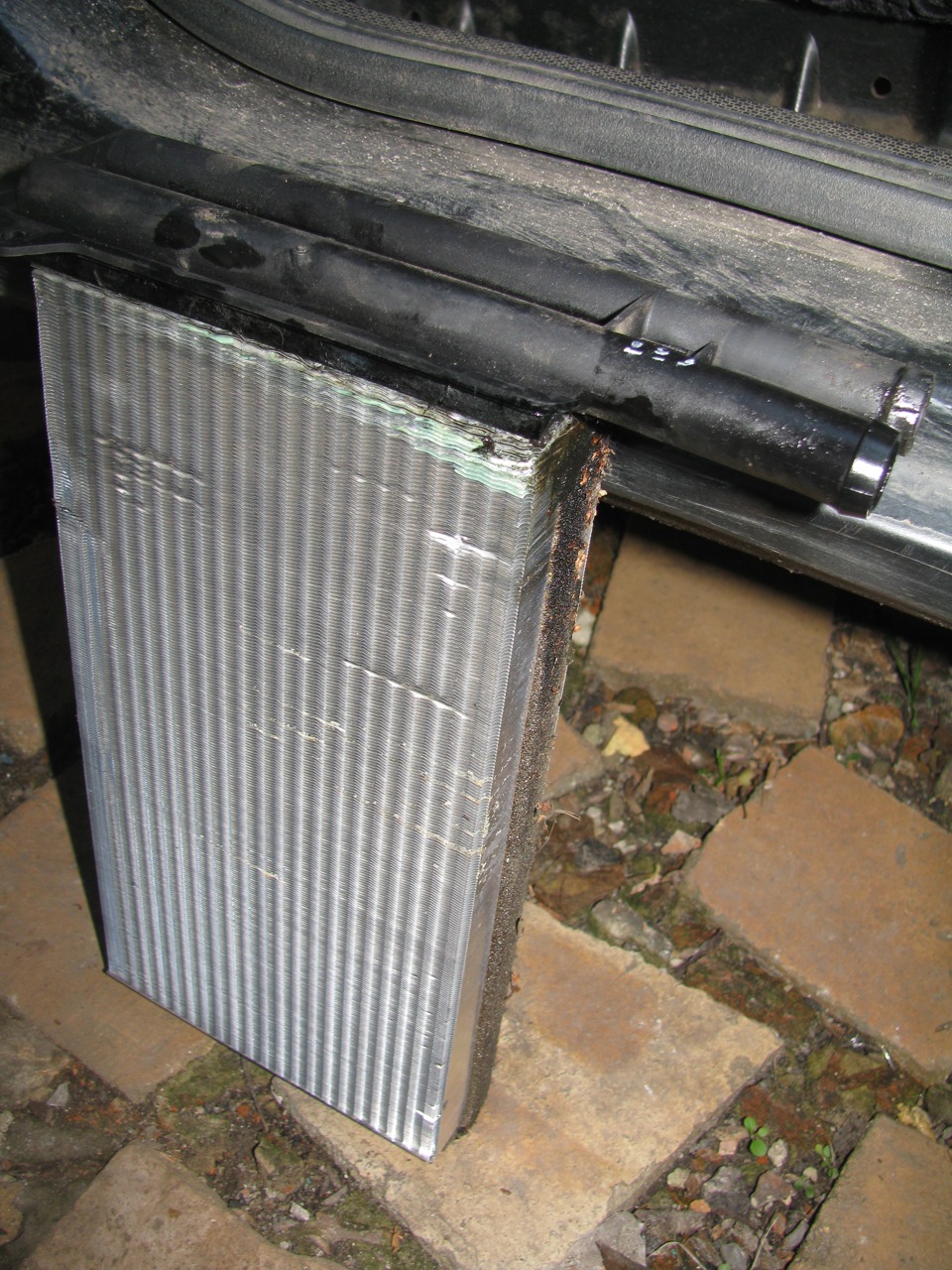 Мотор вентилятора печки (отопителя салона) на Ford Escort